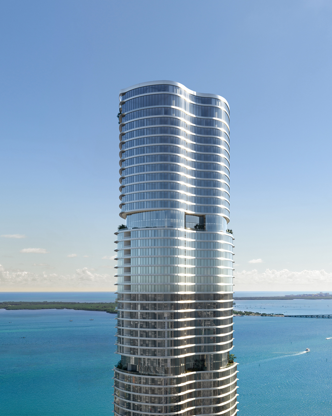 Static architectural rendering — before